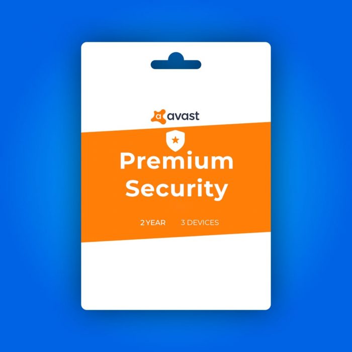 Avast Premium Security 2 Yıllık Lisans Anahtarı (3 Cihaz)