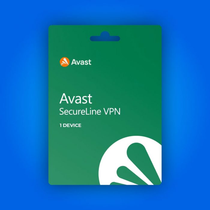 Avast SecureLine VPN 1 Yıllık Lisans Anahtarı (1 Cihaz)