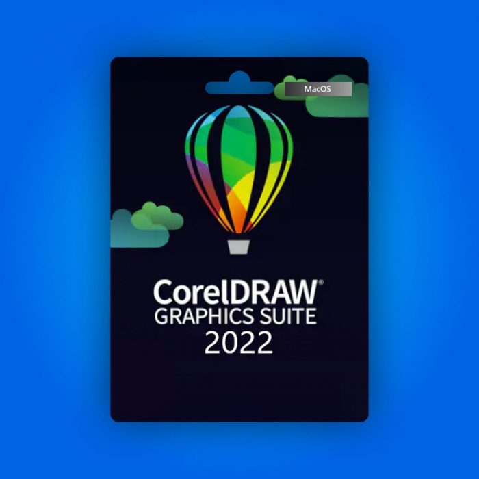 CorelDRAW Graphics Suite 2022 Dijital Lisans (MacOS)