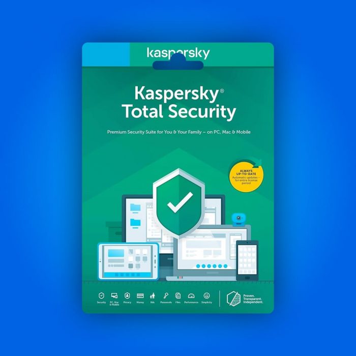 Kaspersky Total Security 1 Yıllık Lisans Anahtarı (1 Cihaz)