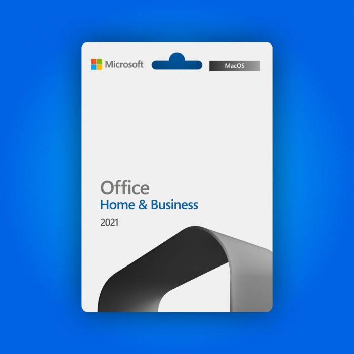 Microsoft Office 2021 Home & Business Lisans Anahtarı (MacOS)