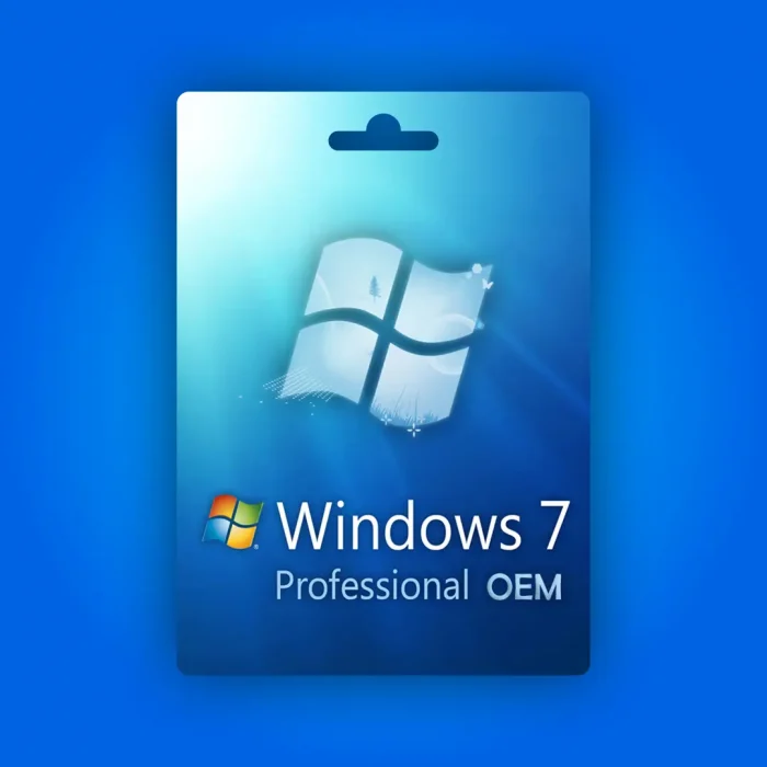 Windows 7 Professional OEM Lisans Anahtarı