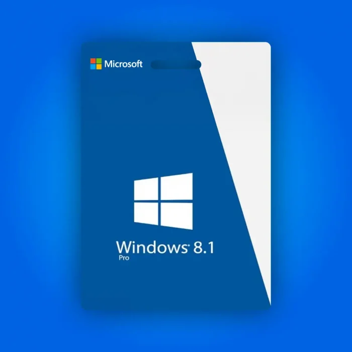 Windows 8.1 Professional OEM Lisans Anahtarı