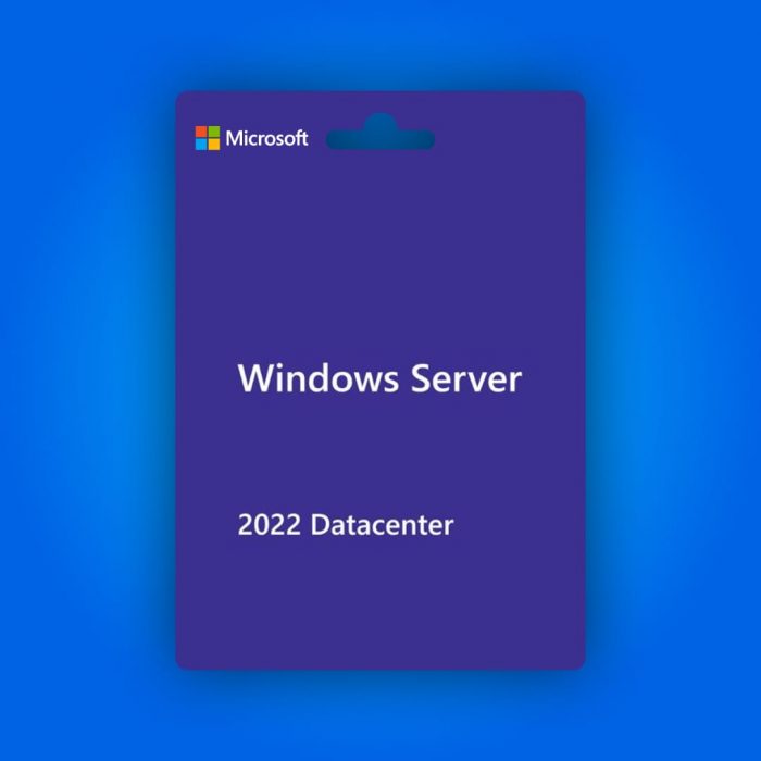 Windows Server 2022 Datacenter Lisans Anahtarı