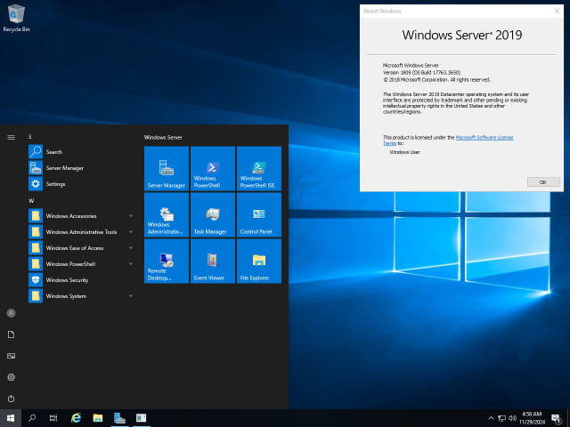 Windows Server 2019 Datacenter
