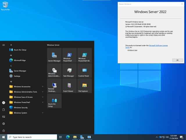 Windows Server 2022 Datacenter