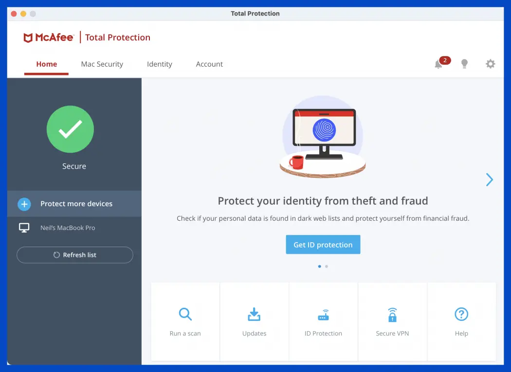 McAfee Total Protection Preview