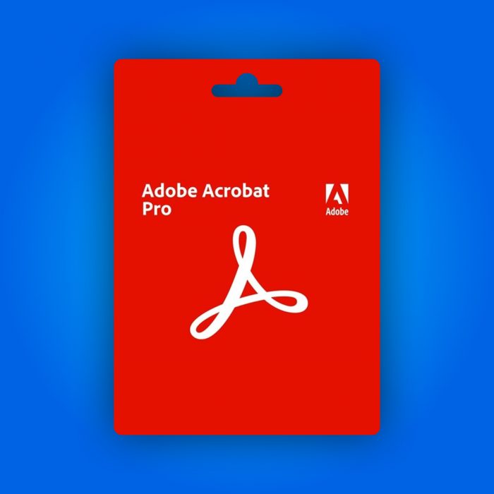 Adobe Acrobat Pro DC Dijital Lisans (Windows)